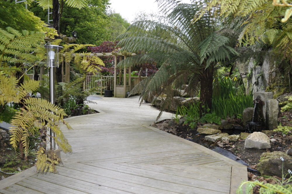 Garden makeover puts Cornish B&B on a firm footing