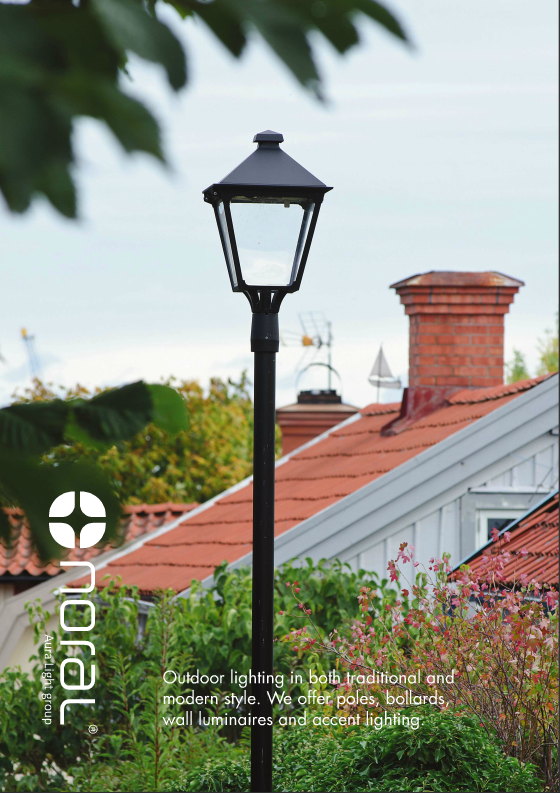 NEW INSPIRATIONAL RANGE OF OUTDOOR  LUMINAIRES FROM AURA LIGHT