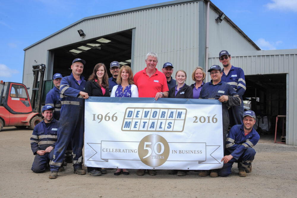 Golden anniversary for Devoran Metals