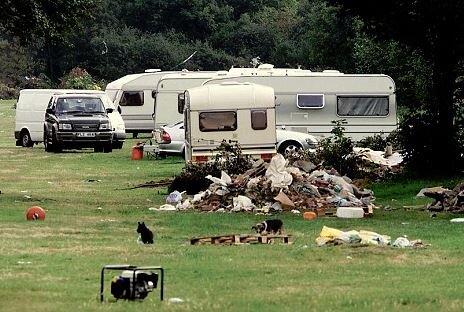 Unauthorised travellers sites hits 3-year peak