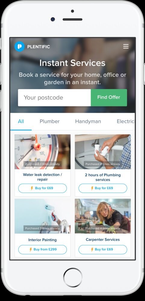 Plentific Announces Instant Booking Service @Plentific