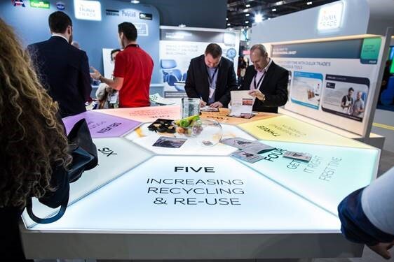 Dulux Trade and AkzoNobel Unveil Sustainabilty Halo at Ecobuild 2017 @DuluxTrade @Ecobuild_Now
