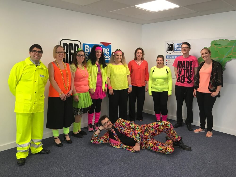 Builders merchant raises in excess of £635 for children’s hospice @RGBArchie