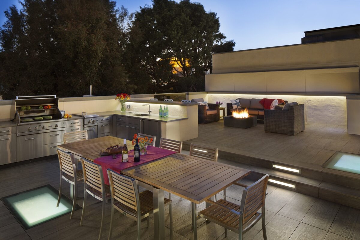 Walk-on rooflights installed in breathtaking San Francisco roof terrace