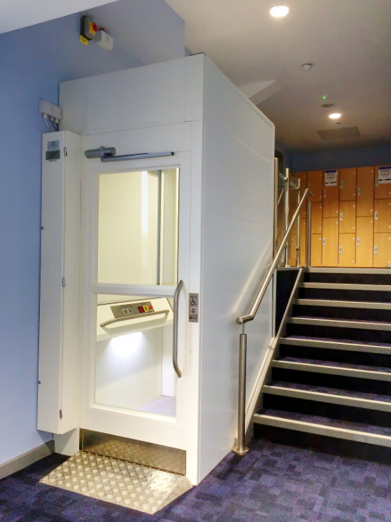 New platform lift works out at Brackley