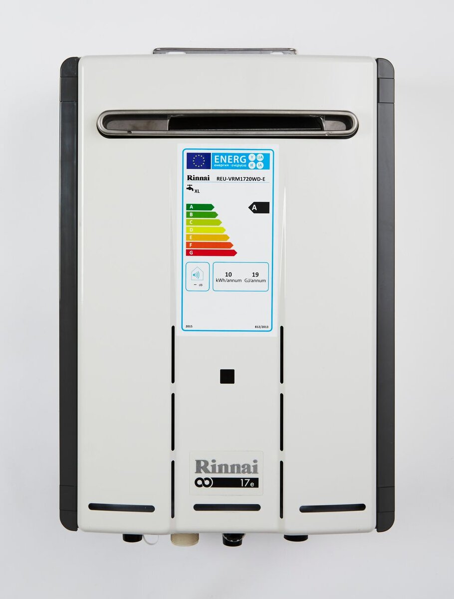 RINNAI A-RATED infinity range FOR a LOW NOX infinite supply of safe hot water