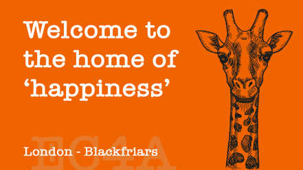 OFFICE SPACE IN TOWN LAUNCHES HIGH-SPEC SERVICED OFFICE INSPIRED BY HAPPINESS BLACKFRIARS @ 22 TUDOR STREET