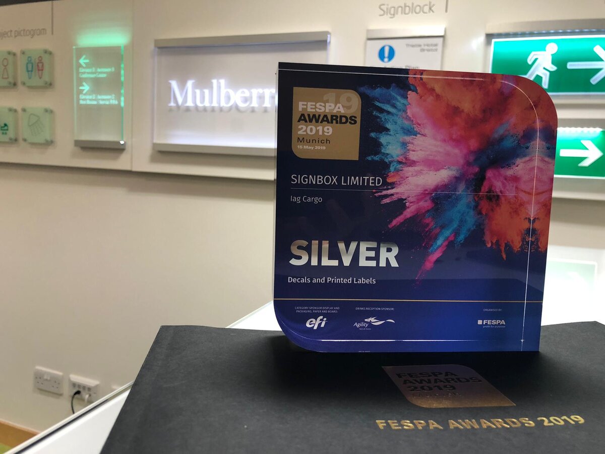 FESPA Award Winners Again! @Signbox