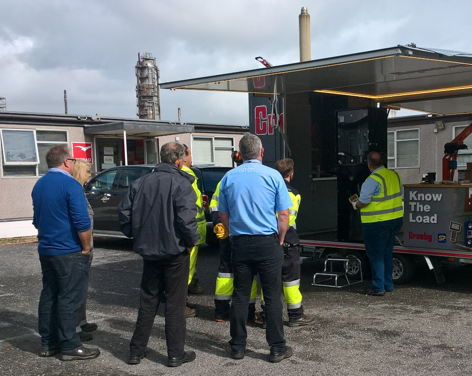 Crosby Mobilises UK Safety on Tour Trailer