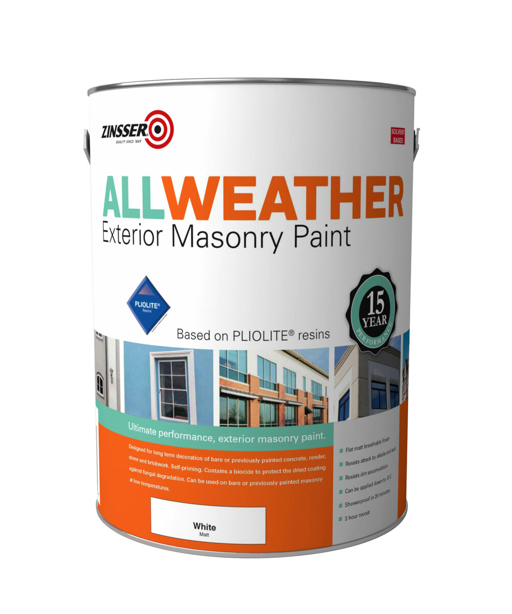 Cold Weather and Outdoor Decorating, No Problem for Zinsser