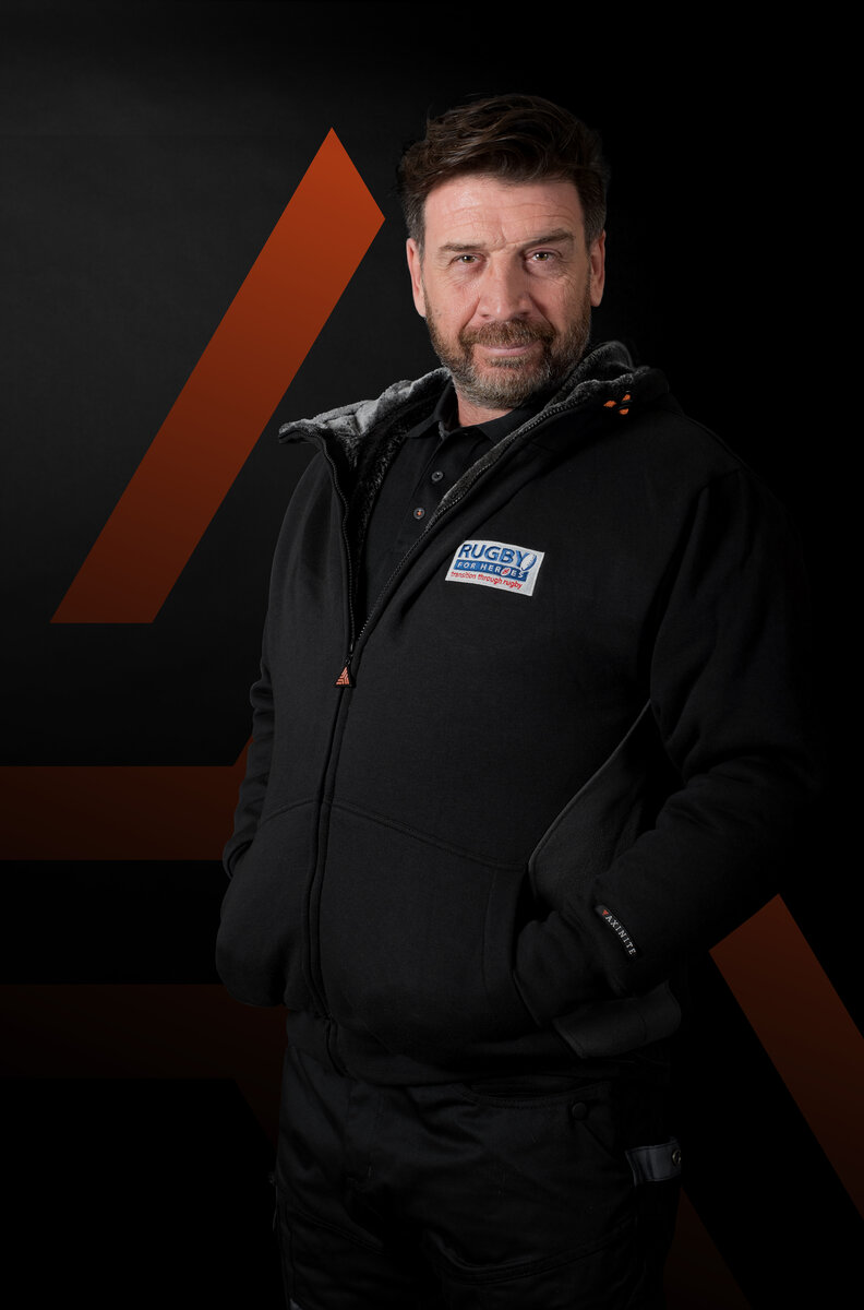 NEW WORKWEAR BRAND CELEBRATES LAUNCH WITH RUGBY CHARITY PARTNERSHIP @AxiniteUK