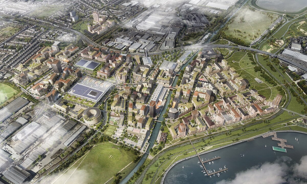 Spades in the ground as the first phase of Meridian Water gets underway @MeridianWater