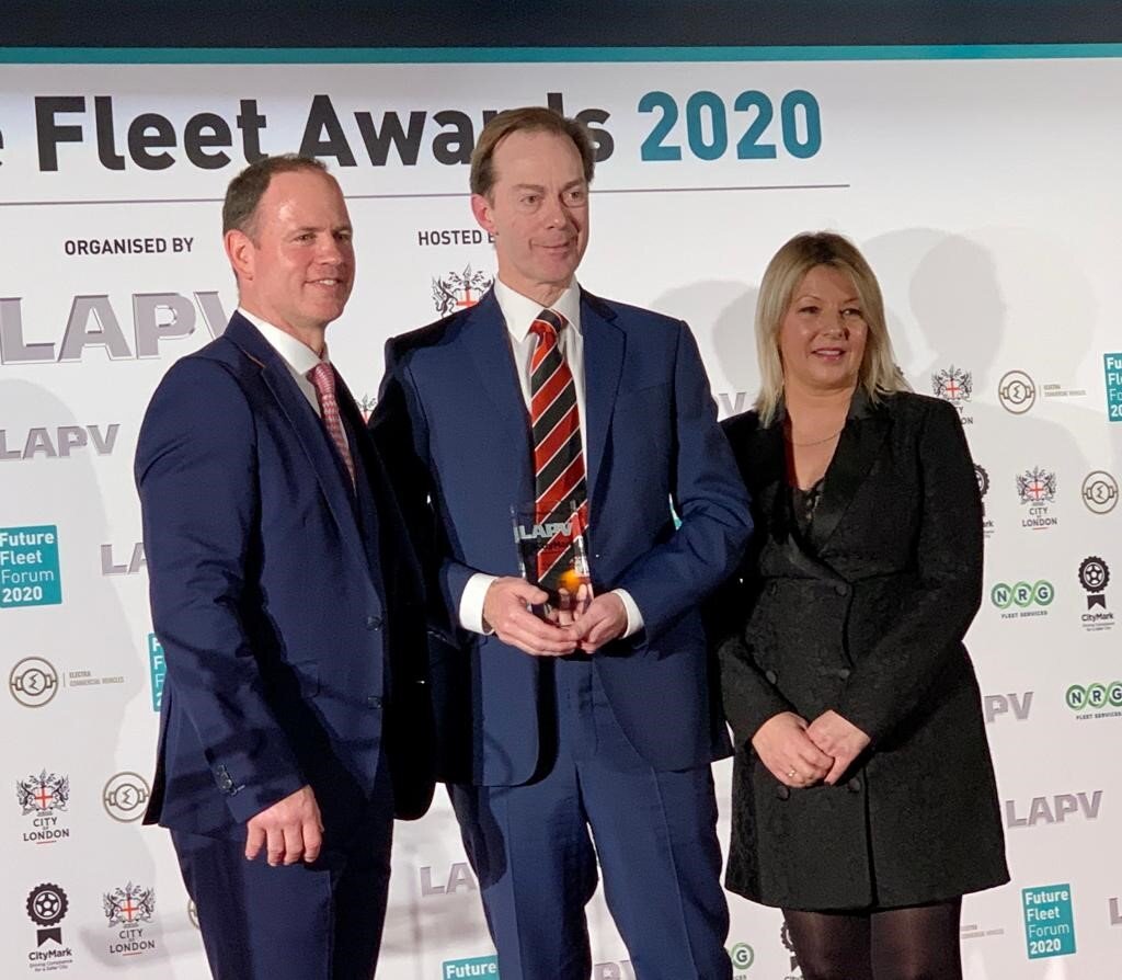 O’Donovan Waste driver Paul Neal wins the City Mark Driver of the Year at the Future Fleet Awards @OdonovanWaste