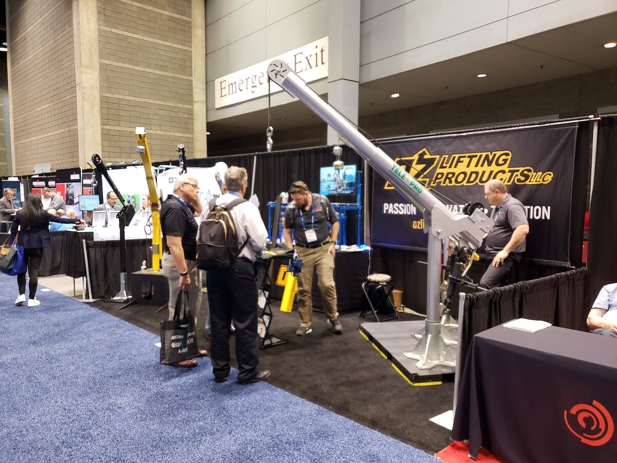 OZ Lifting to Show New Davit Cranes at MODEX @OZLifting