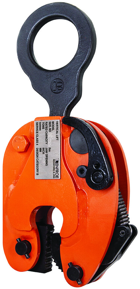 Caldwell Vertical Clamp for Lifting, Turning Curved Loads