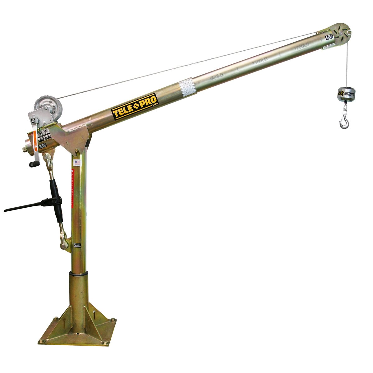 OZ Lifting to Show New Tele-Pro Davit Crane at Residuals and Biosolids Event @OZLifting