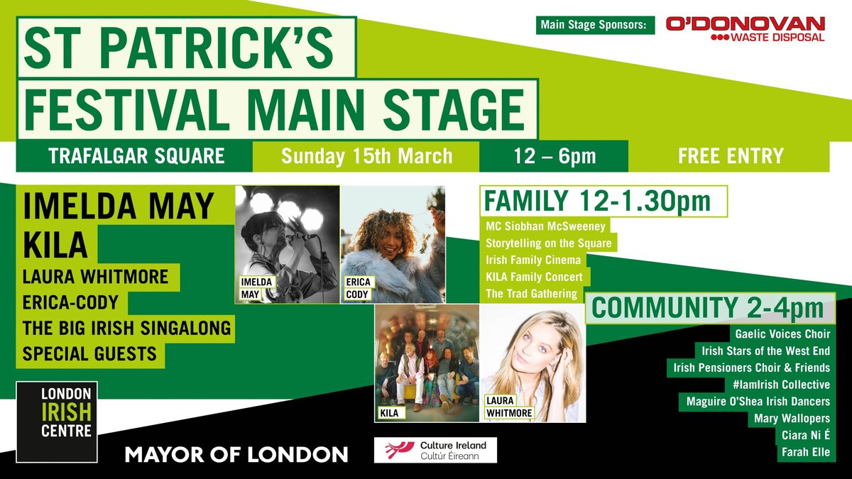 O’Donovan Waste announces partnership with London Irish Centre to support the St Patrick’s Festival in London