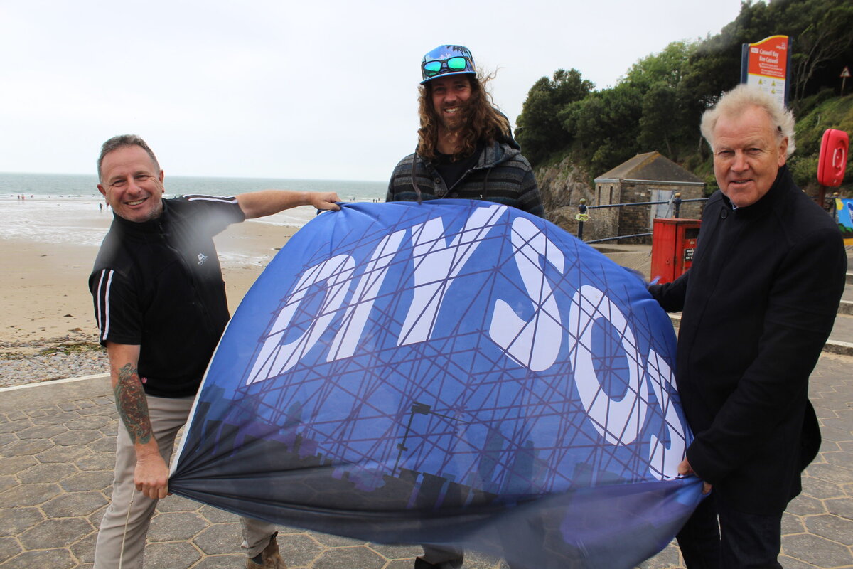 DIY SOS BBC Children in Need special comes to Caswell Bay, Swansea @bbccin