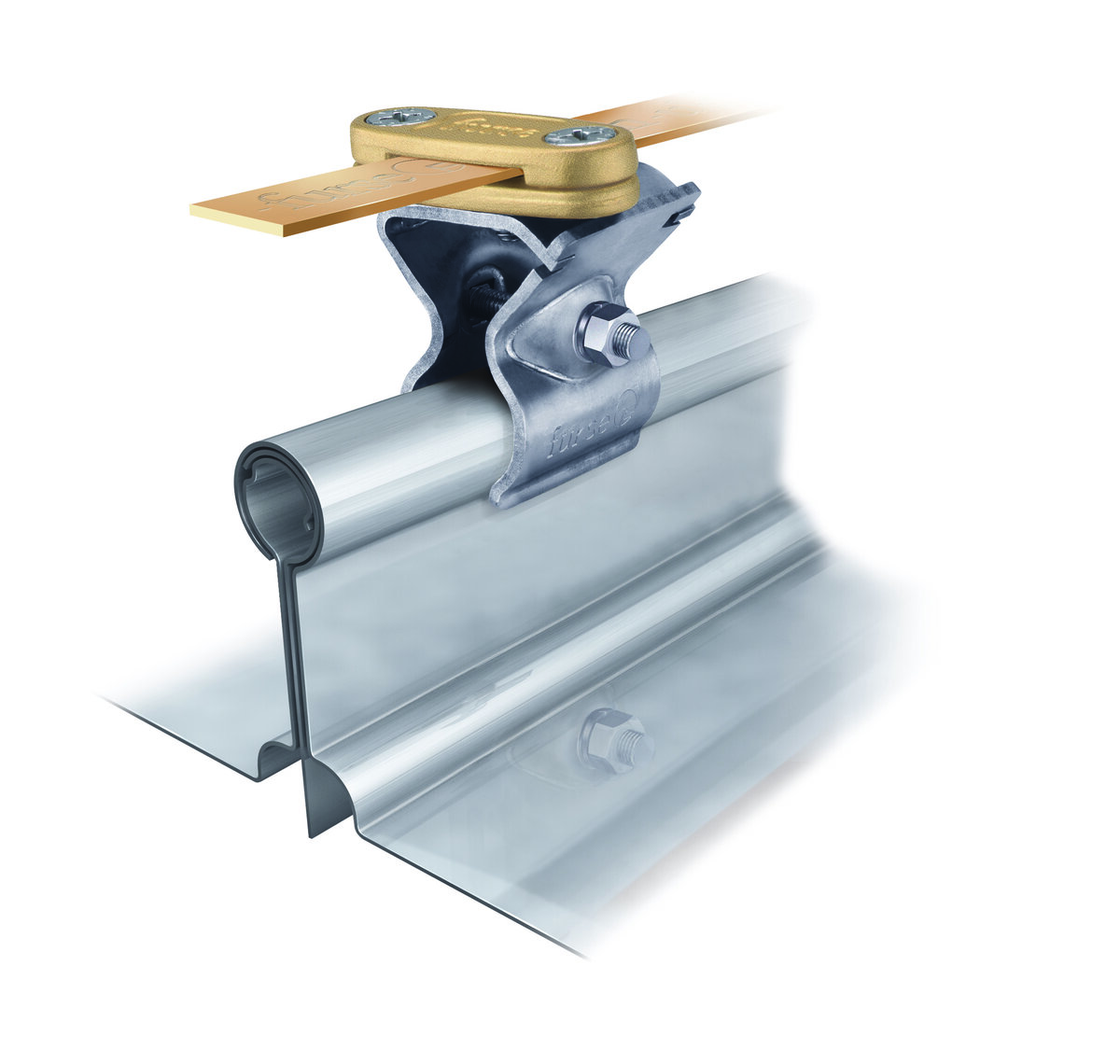 ABB Installation Products division launches a new range of Furse brand holdfasts for circular standing seam roof cladding systems @ABBelec