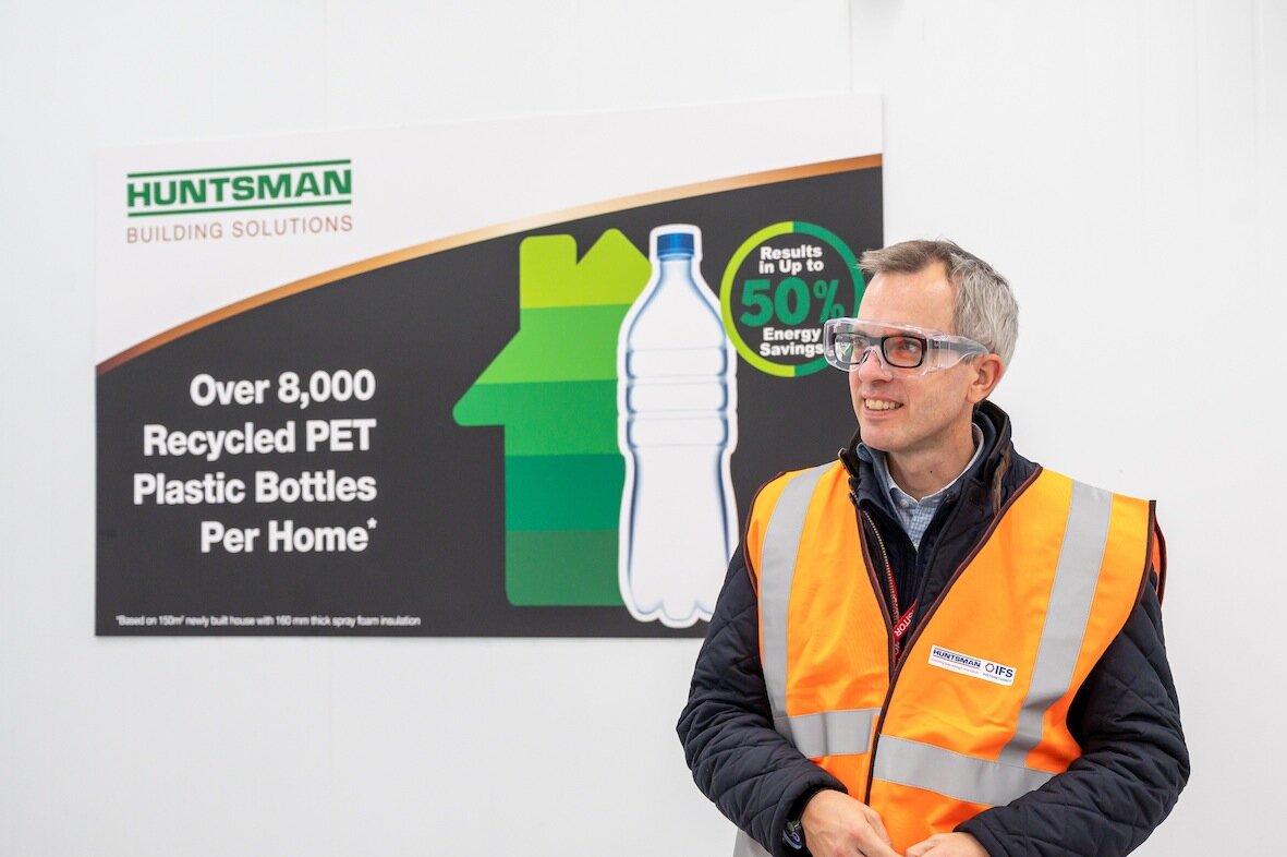 HUNTSMAN BUILDING SOLUTIONS WELCOMES JAMES WILD MP TO NEW UK CENTRE OF EXCELLENCE @Huntsman_Corp