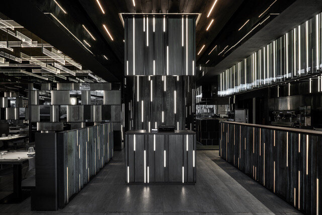 The shape of light: a new idea of space to set the food experience of an Asian restaurant in Milan @lai_studio