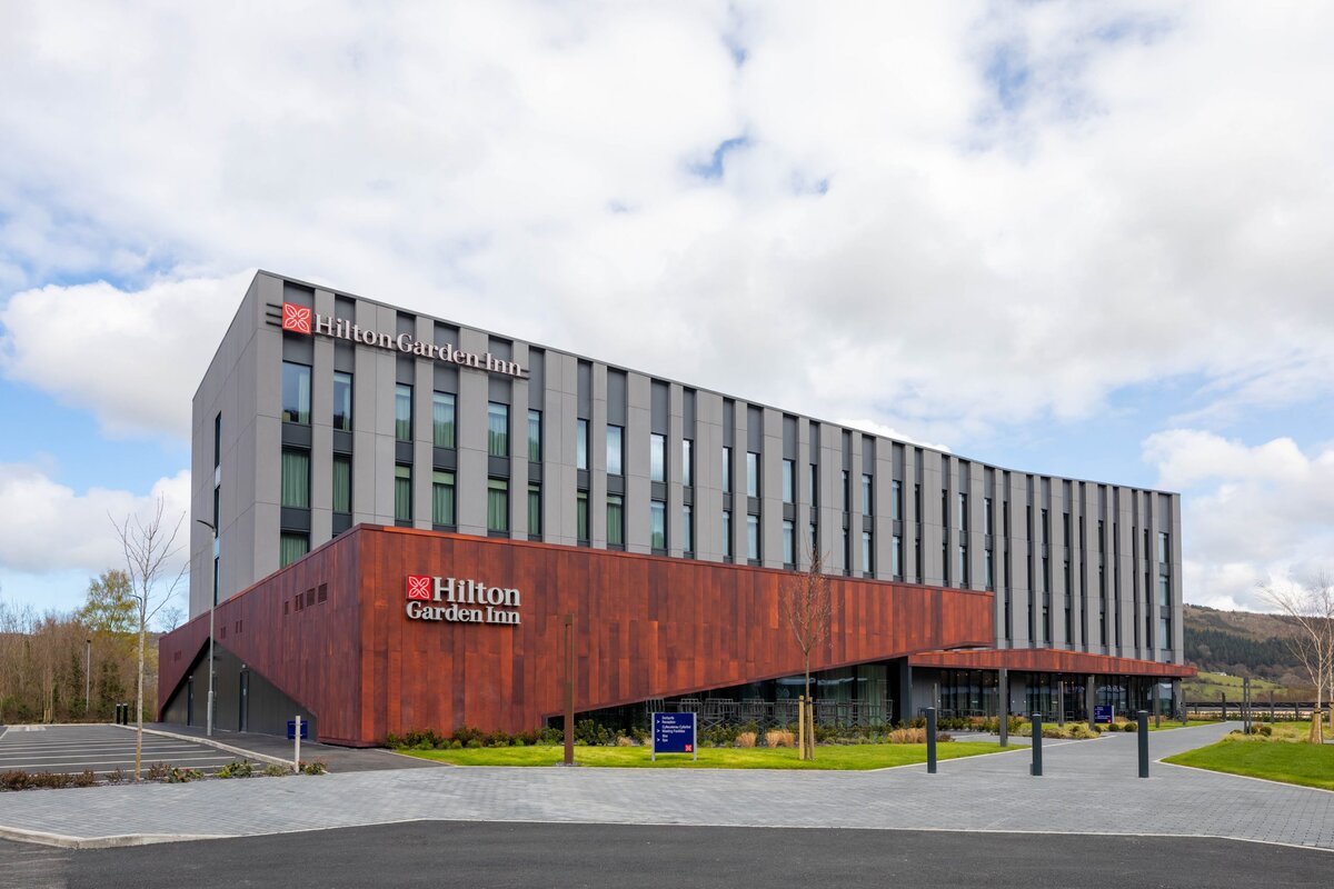 Roman supply Snowdonia’s new Hilton Garden Inn @romanltd