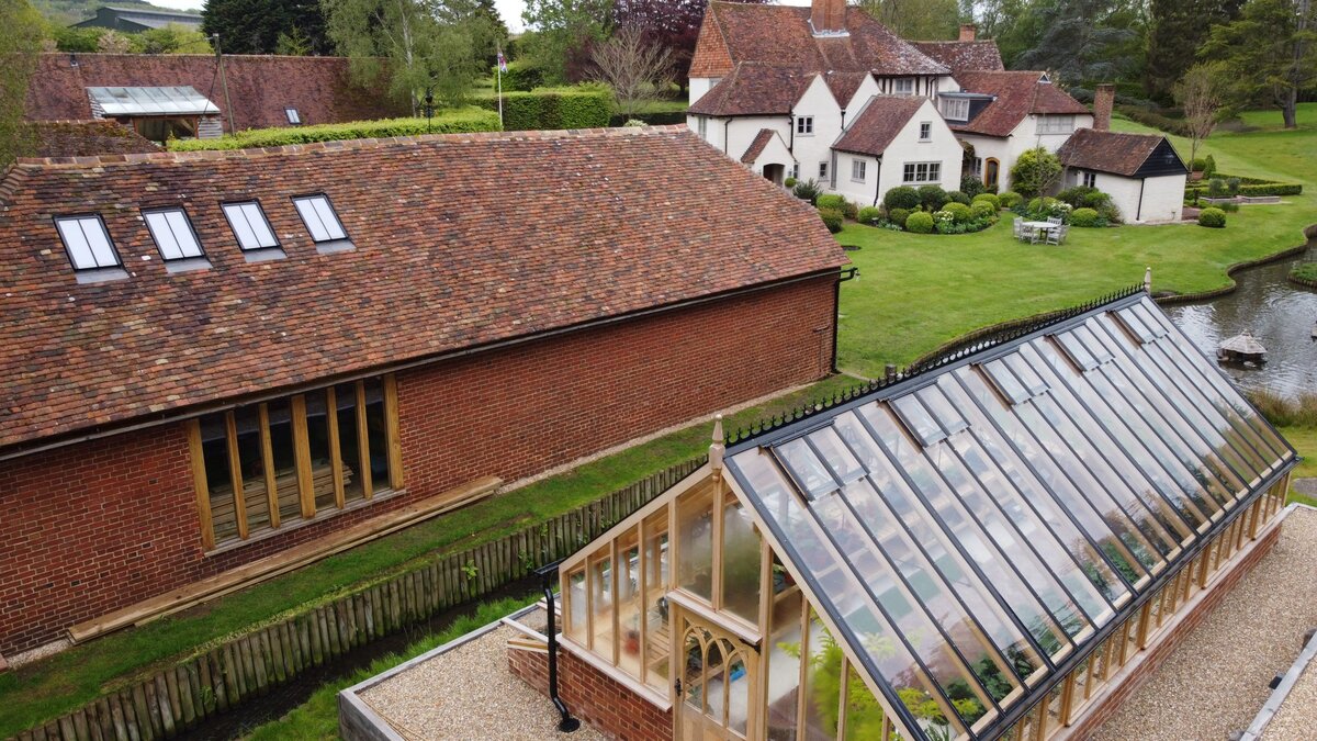 STELLA SPECIFIED FOR BARN CONVERSION AT POLDHURST MANOR @StellaRooflight
