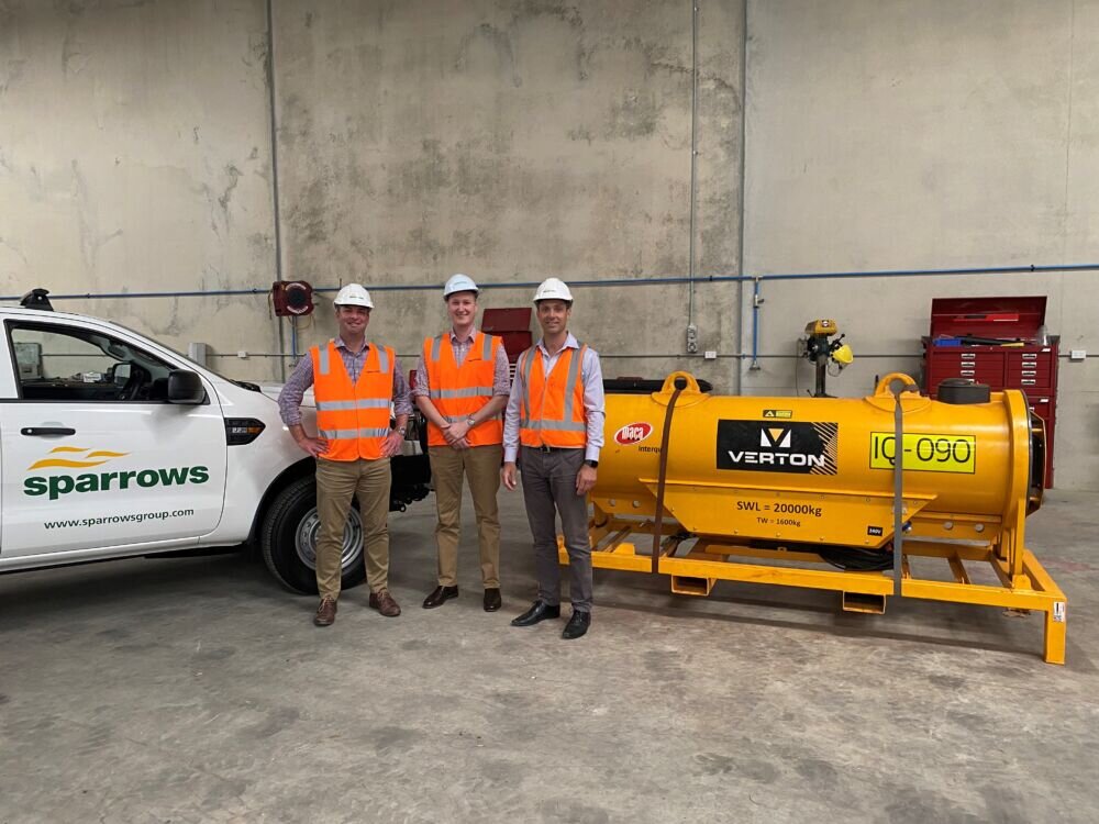 Verton attains their first Australian distribution with Sparrows Group