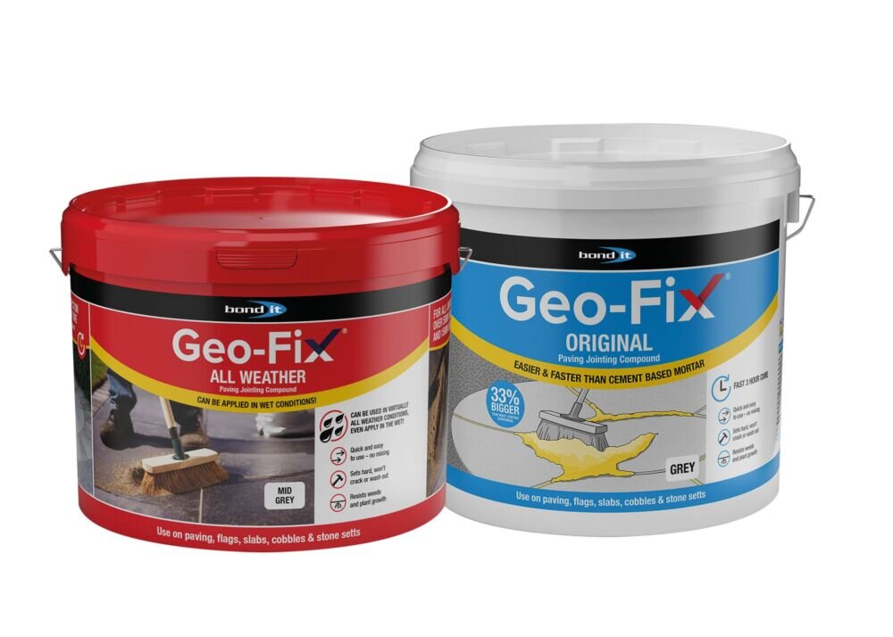 MARKET LEADING PAVING BRAND GEO-FIX® ONLY AVAILABLE FROM BOND IT @BondItUK
