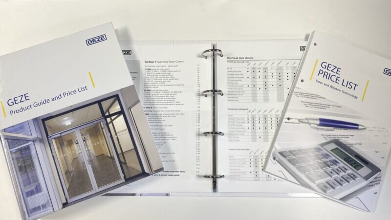 Get up to date With GEZE’s latest Product Guide