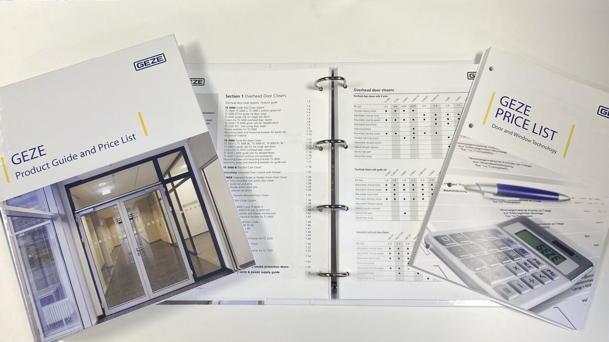 Get up to date With GEZE’s latest Product Guide