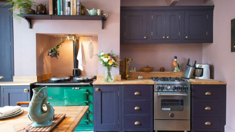 Brandt Design deep purple character in Heritage Furniture