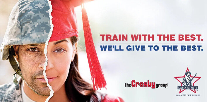 The Crosby Group raises $50,000 to support educational opportunities for US military children