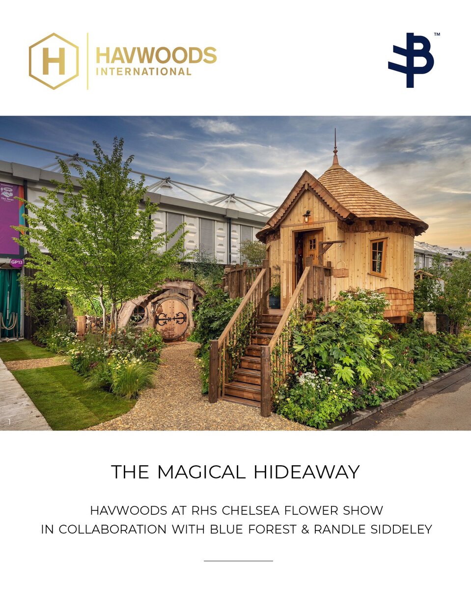 HAVWOODS AT RHS CHELSEA FLOWER SHOW IN COLLABORATION WITH BLUE FOREST & RANDLE SIDDELEY