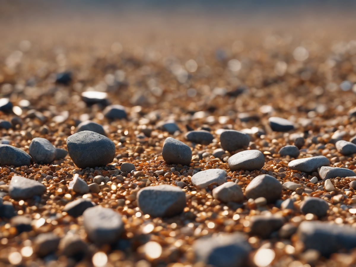 Gravel in architecture: blending functionality with aesthetics