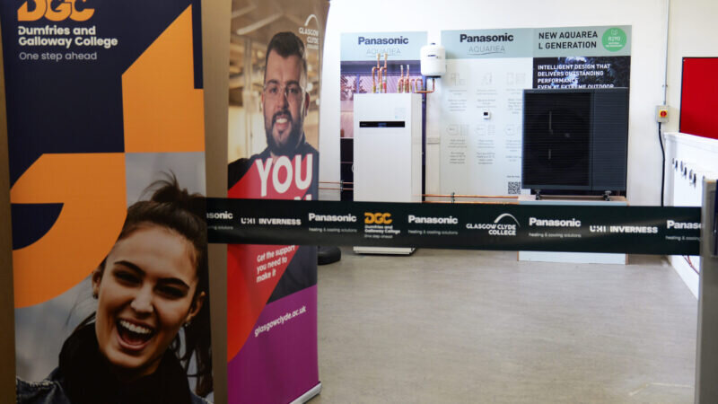 Panasonic partners with Scottish Colleges to help prepare the next generation of installers