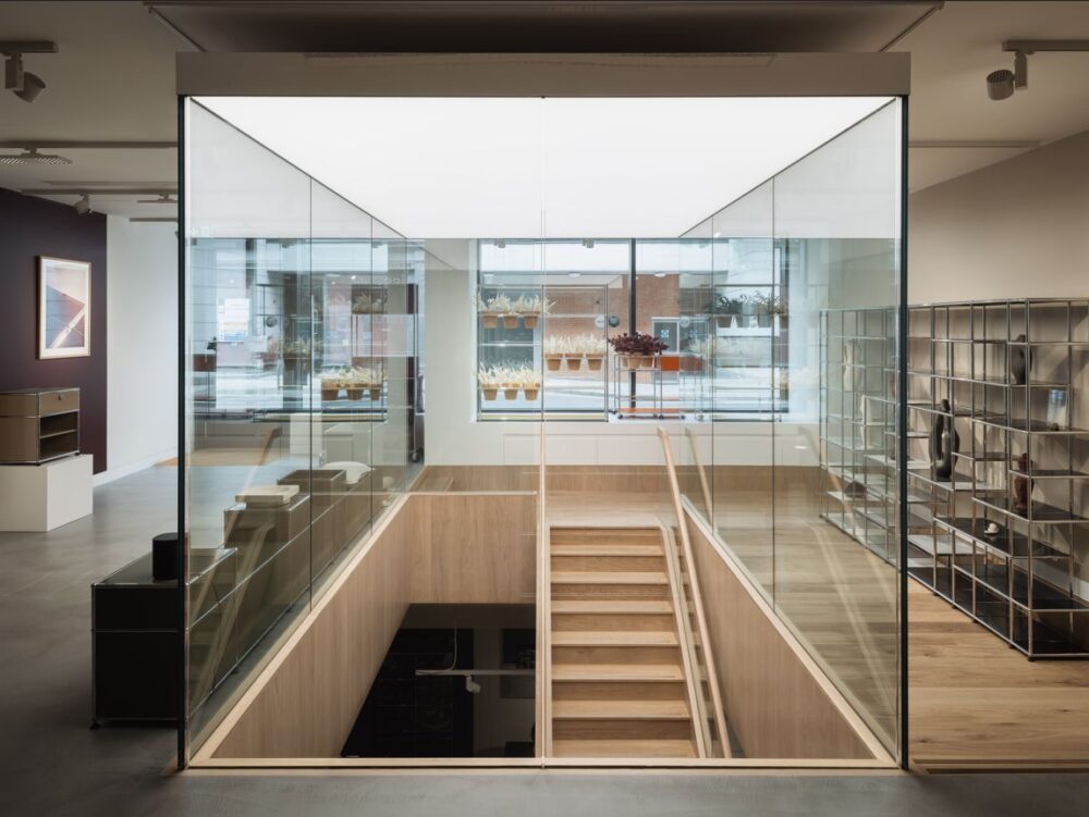 An adaptable stage for storytelling; For Everyday Life. creates the new USM store in Marylebone