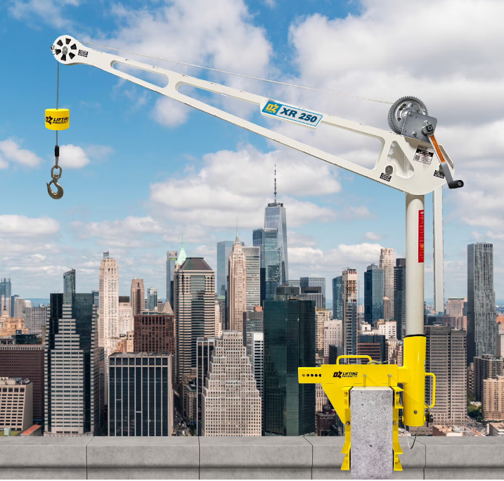 OZ Lifting Launches Parapet Davit Base, Attends Construction Events