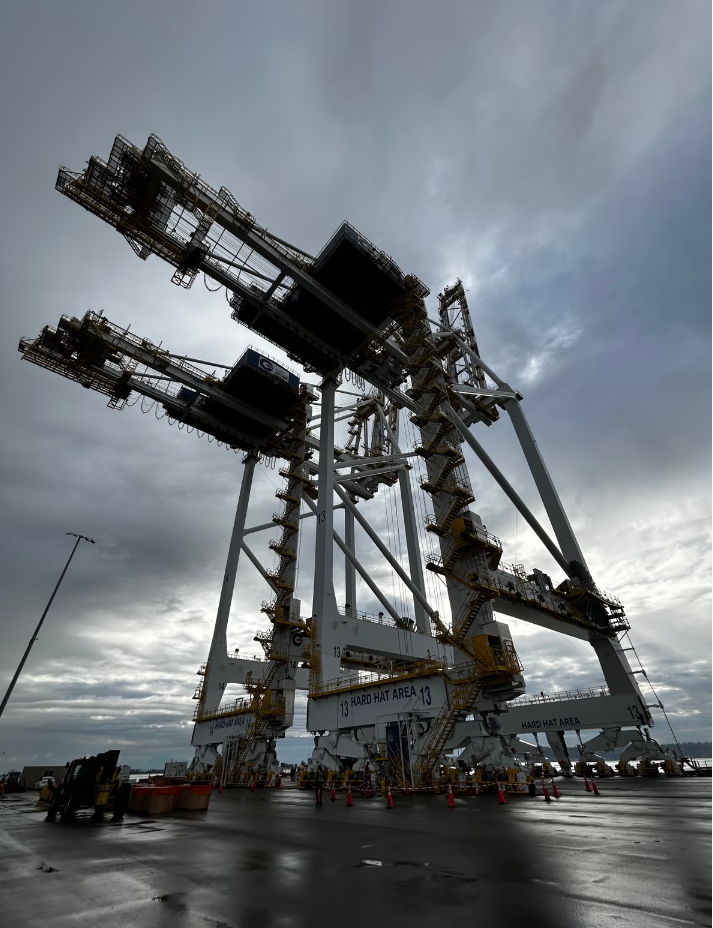 CP&A Commissions Ship-to-Shore Cranes at GCT Deltaport