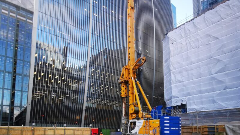 Bauer Technologies Secures Specialist Piling Contract for The Dovetail Building, London