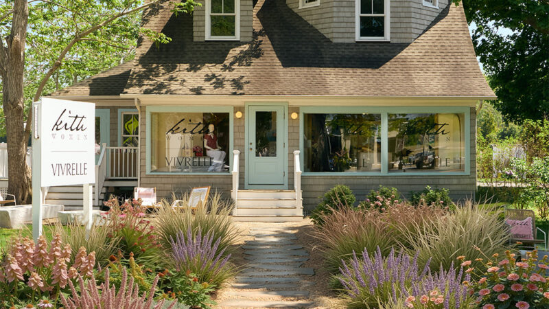 Designed by ForEveryday.Life, Kith Womens + Vivrelle reimagines the summer retail installation as a seasonal interior landscape in Bridgehampton