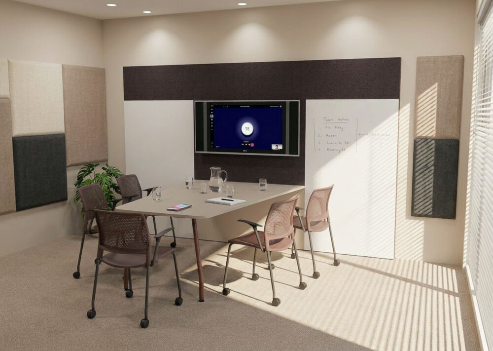 KI introduces Arkus Workwall, a versatile modular system for workplace and education environments