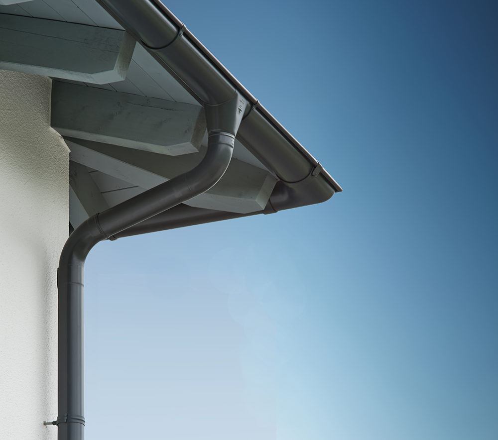 Improved Colour Coating on Galvanised Steel Gutter Systems