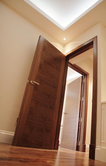 Frames and architraves for doors