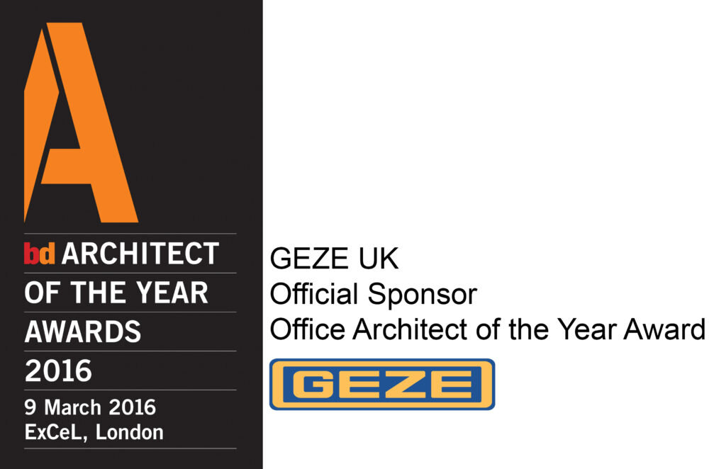 GEZE UK supports BD Architect of the Year Awards