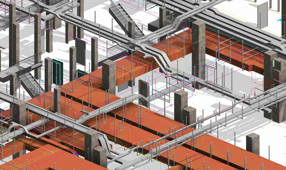 copper pipe supports revit models bim