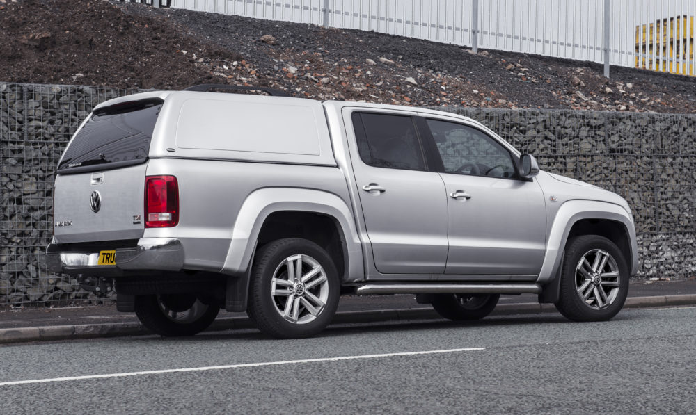 New Truckman commercial hardtops for the building trade receive Volkswagen commercial vehicles UK-approval for 2017 Amarok pick-up