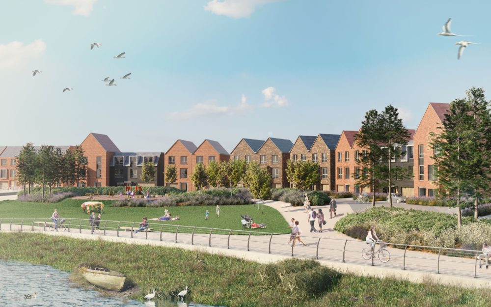 Countryside and Hyde signed a development agreement with Medway Council and HCA to develop Rochester Riverside