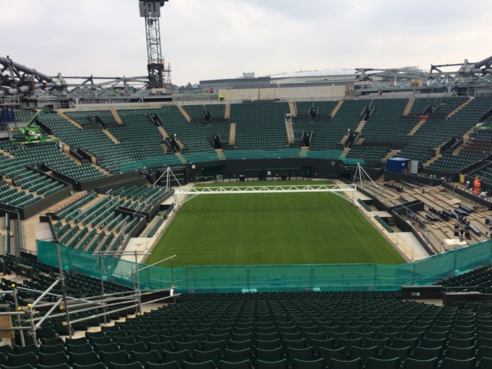 Game Set and Match for Wimbledon Court No.1