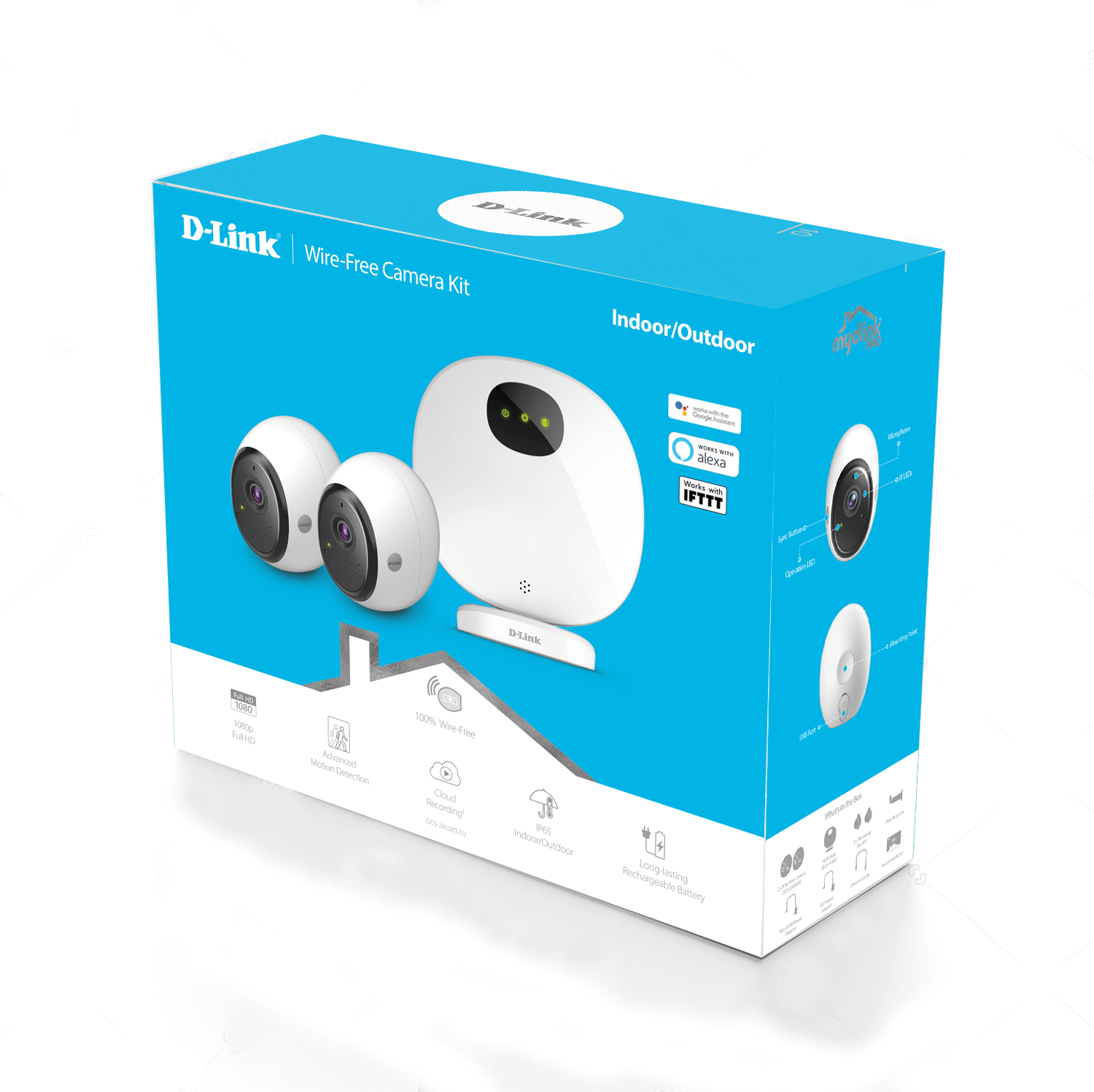 D-Link unveils its first wire-free camera kit for ultra-easy, flexible home surveillance